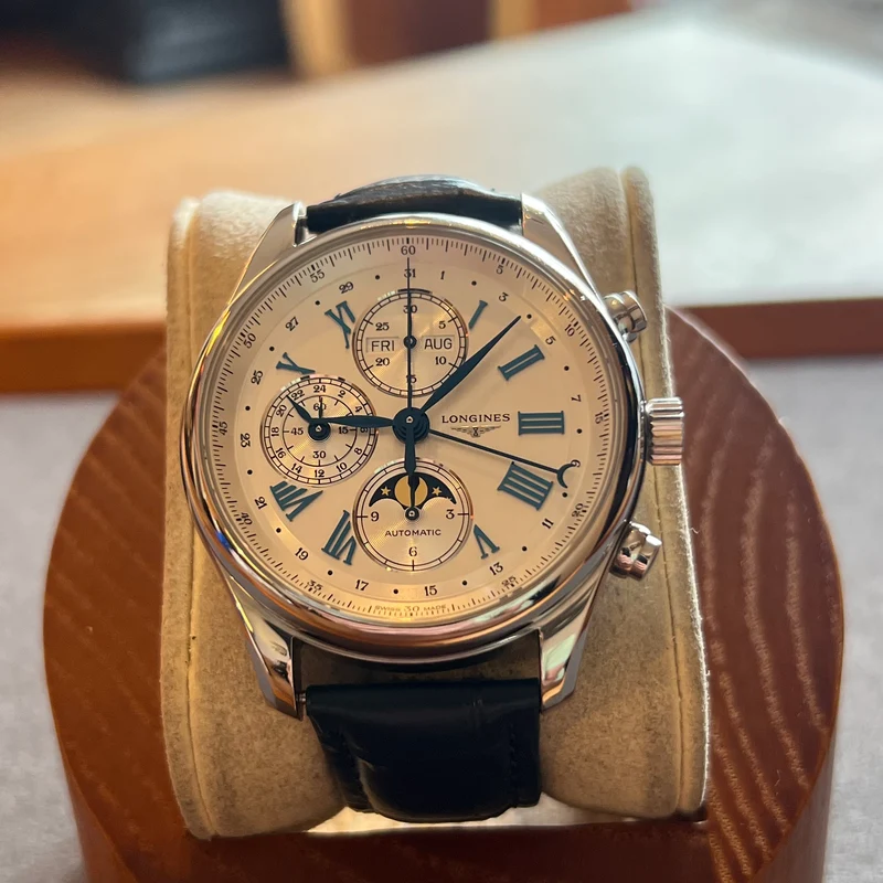 Montre Longines Master Collection Chrono Moonphase L2.673.4.71.2