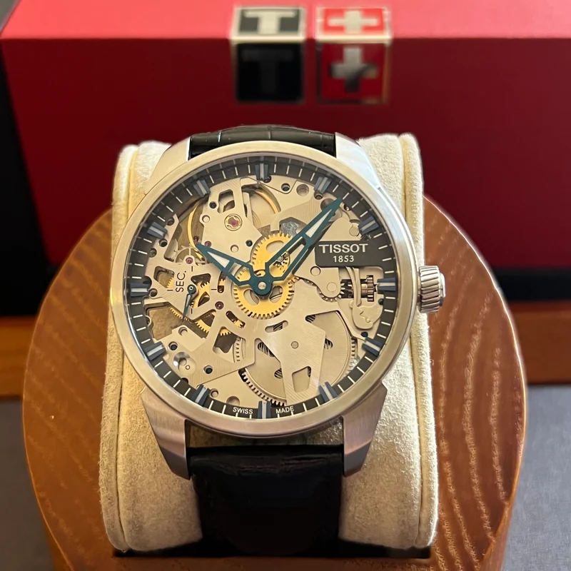 Montre Tissot T-Complication Skelette Full Set T070405A