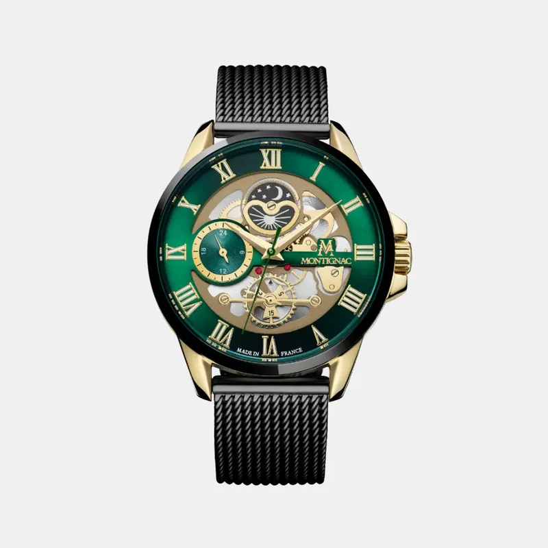 Montre MONTIGNAC Origine Homme en Acier Milanais MOW1001
