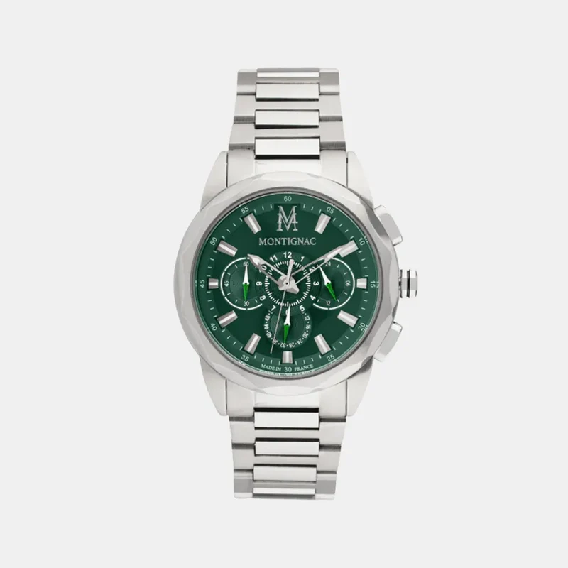 Montre MONTIGNAC Origine Homme Chronographe en Acier MOW906