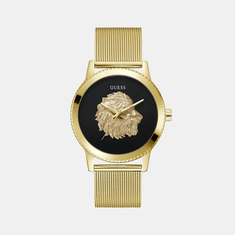 Montre GUESS Homme Monarch en Acier Doré GW0702G1