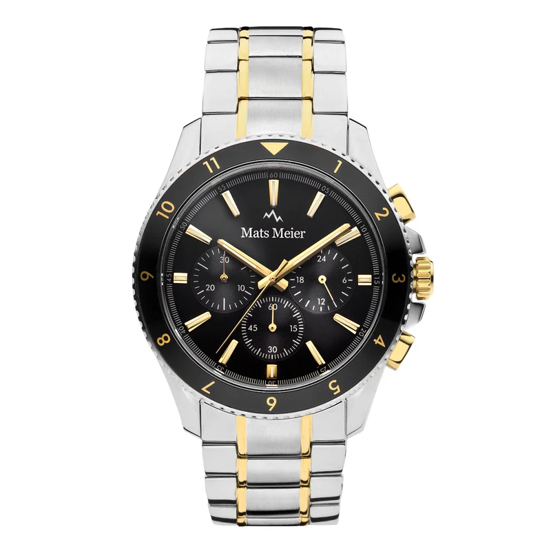 Mats Meier Ponte Dei Salti Hommes Montre Argent MM00502