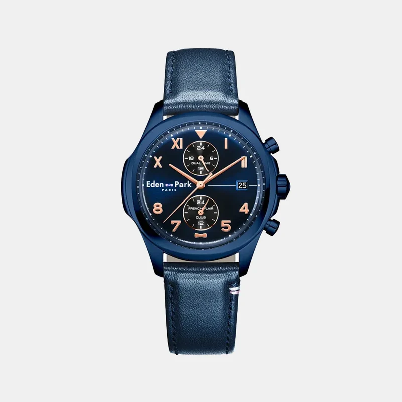 Montre EDEN PARK Homme French Flair Club EP23201BL15TR
