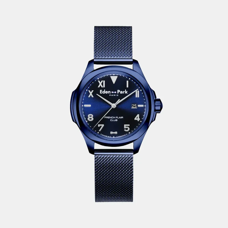 Montre EDEN PARK Homme French Flair Club EP12201BL15BB