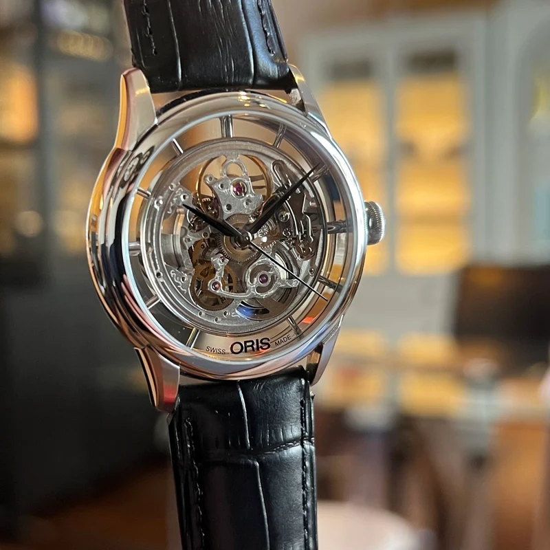 Oris Skeleton Automatique Ensemble Complet 01.734.7684.4051