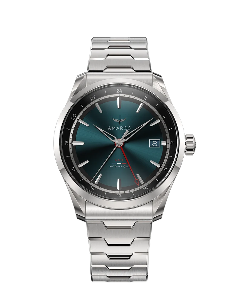 L'Odyssée - Automatic GMT Watch - Vert Émeraude