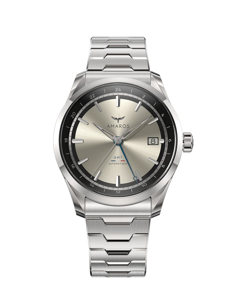 L'Odyssée - Automatic GMT Watch - Champagne