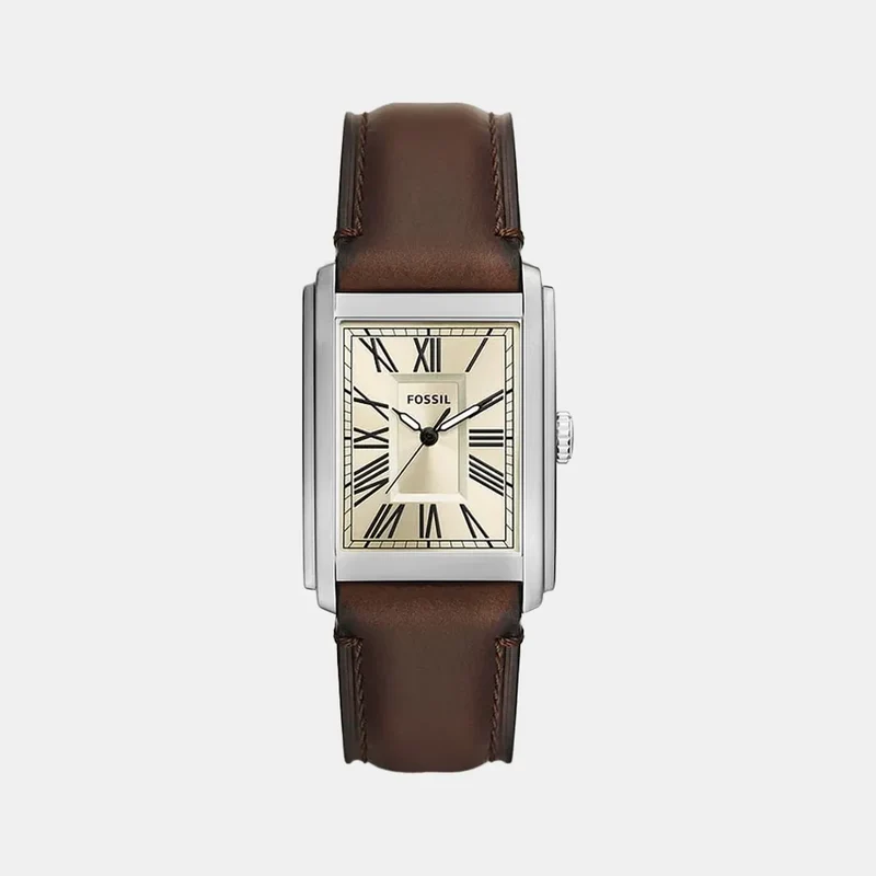 Montre FOSSIL Homme Carraway en Cuir Marron FS6012