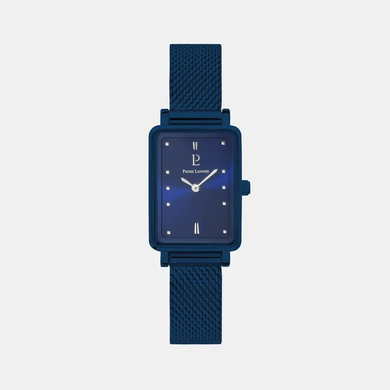 Montre PIERRE LANNIER Femme Ariane en Acier Bleu 057H869