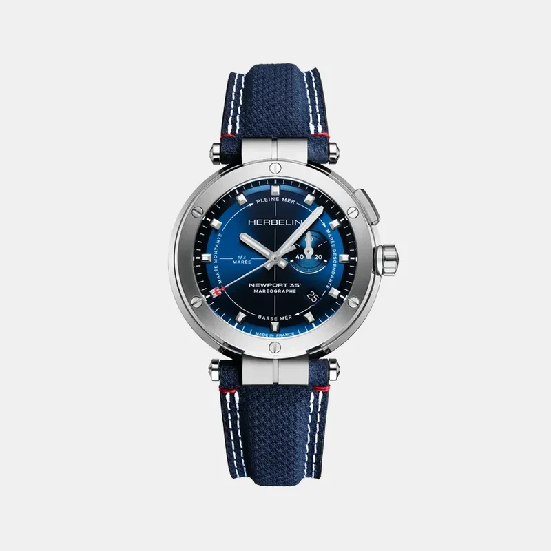 Montre HERBELIN Homme Newport 35th Anniversary Mareographe 24688A15