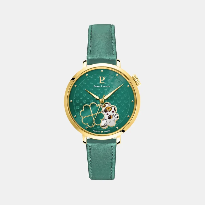 Montre PIERRE LANNIER Femme Esperance Automatique en Cuir 147K577
