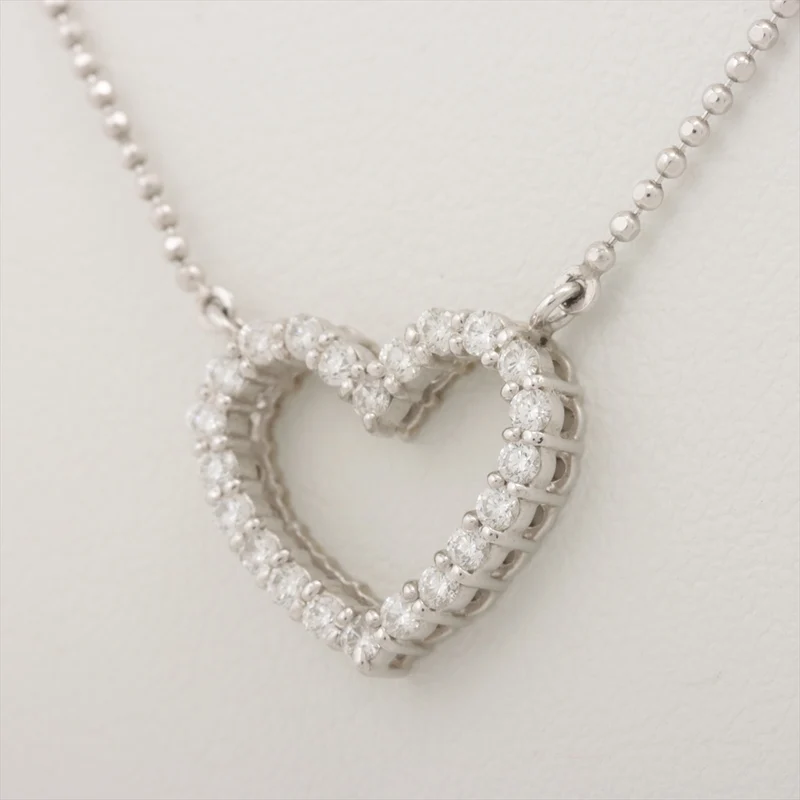 Collier Diamants 0.28 ct Pt850 4.4g
