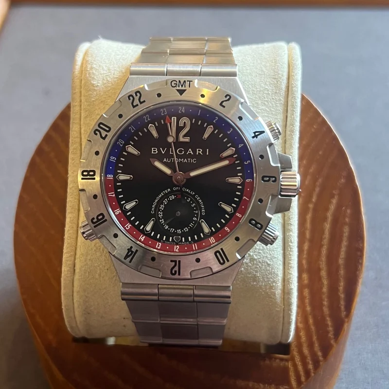 Bulgari Diagono Automatique GMT40s