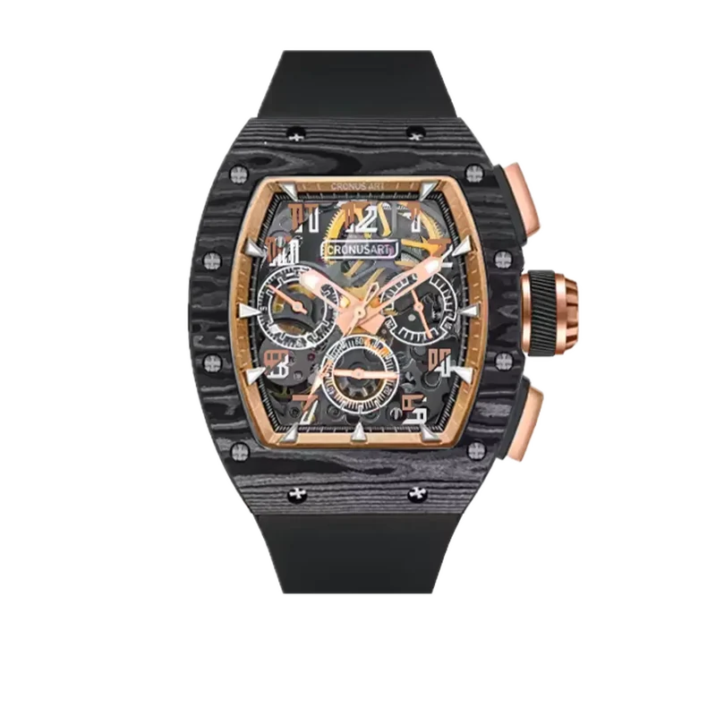 CRONUS ART CM02 et CM06 Chronograph Carbon