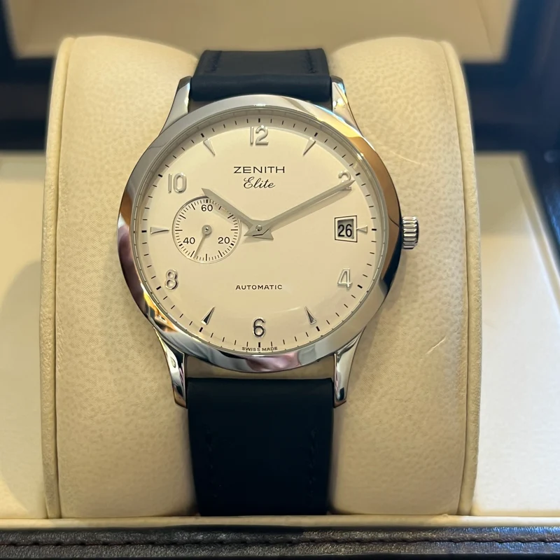 Zenith Montre Elite Automatique Date Ensemble Complet 01/02.1125.680