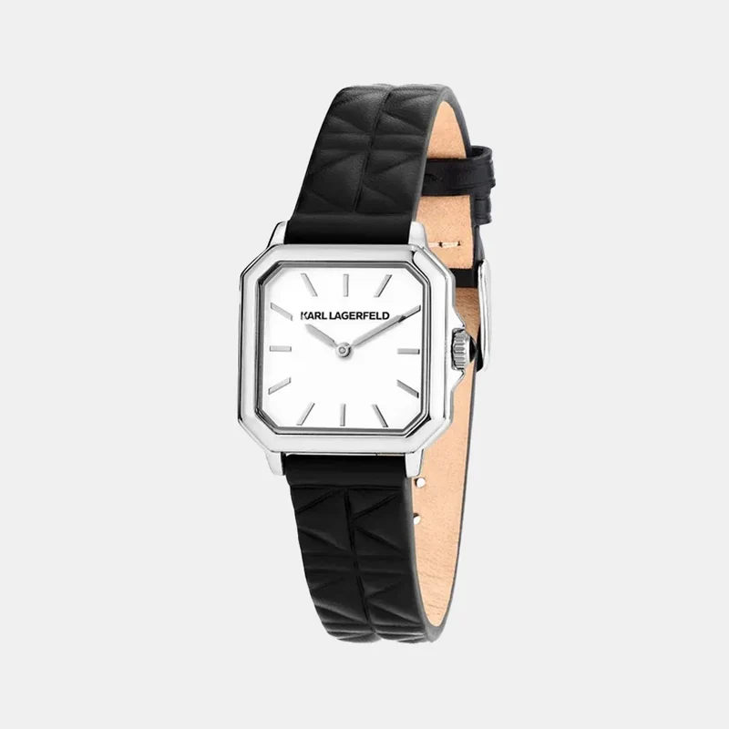 Montre KARL LAGERFELD Femme Square en Cuir Noir R0551102501