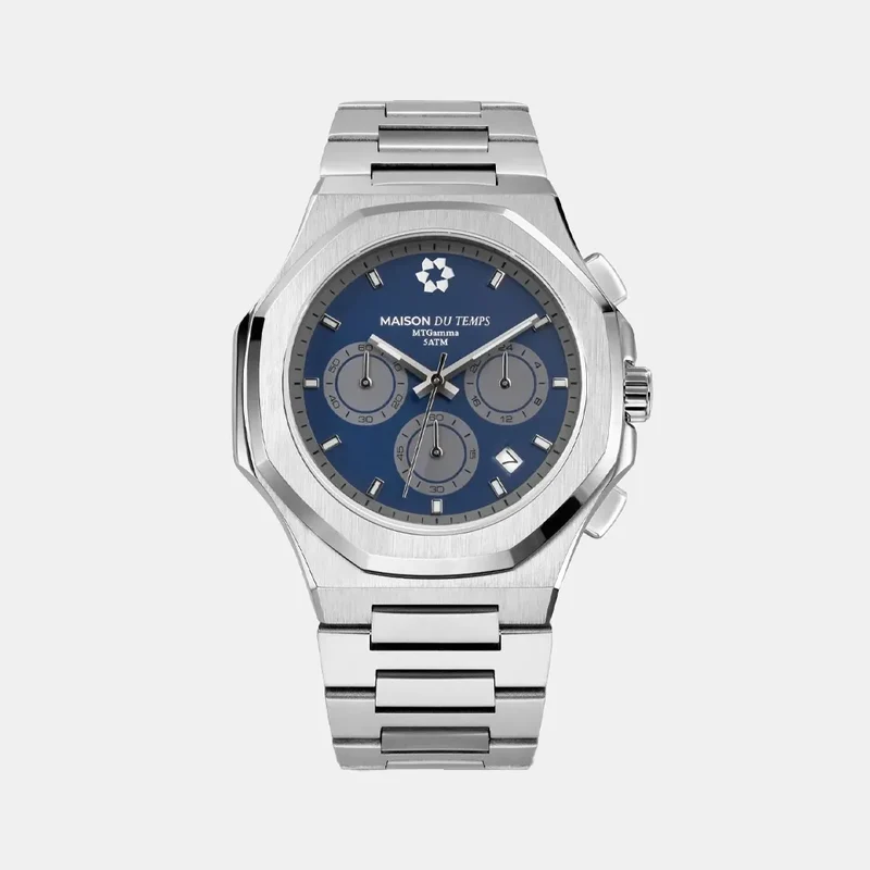 Montre MAISON DU TEMPS Homme MTGamma Chronographe en Acier 411-A
