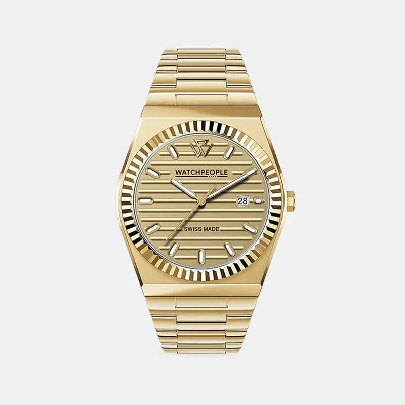 Montre WATCH PEOPLE Unisexe WP1 en Acier Doré 701192
