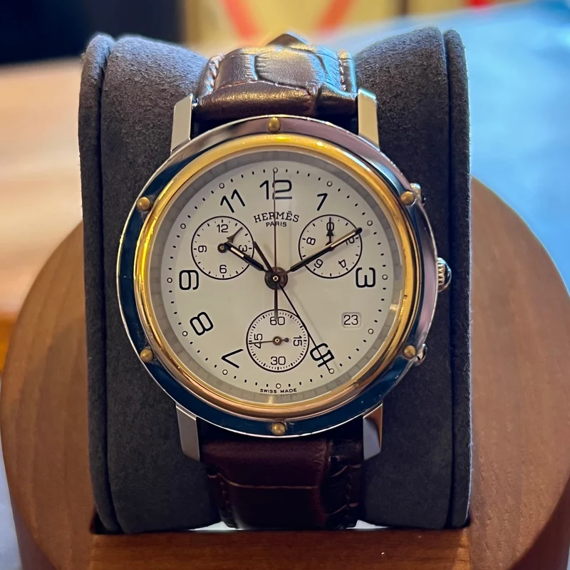 Hermès Clipper Chronographe Quartz CL1.920