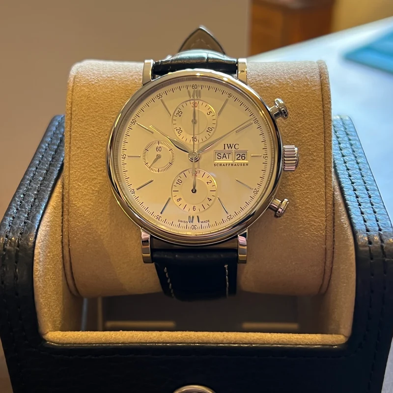 IWC Portofino Chronographe Day-Date 2022 Coffret complet IW391027