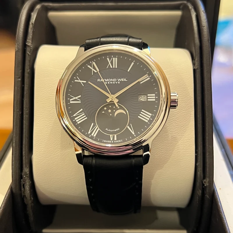 Raymond Weil Maestro Automatique Phase de Lune 2239-STC-00509