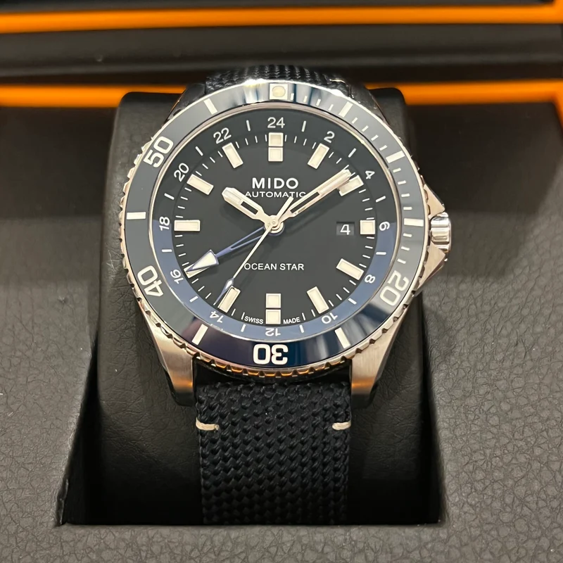 Mido Coffret complet Ocean Star GMT M026.629.17.051.00