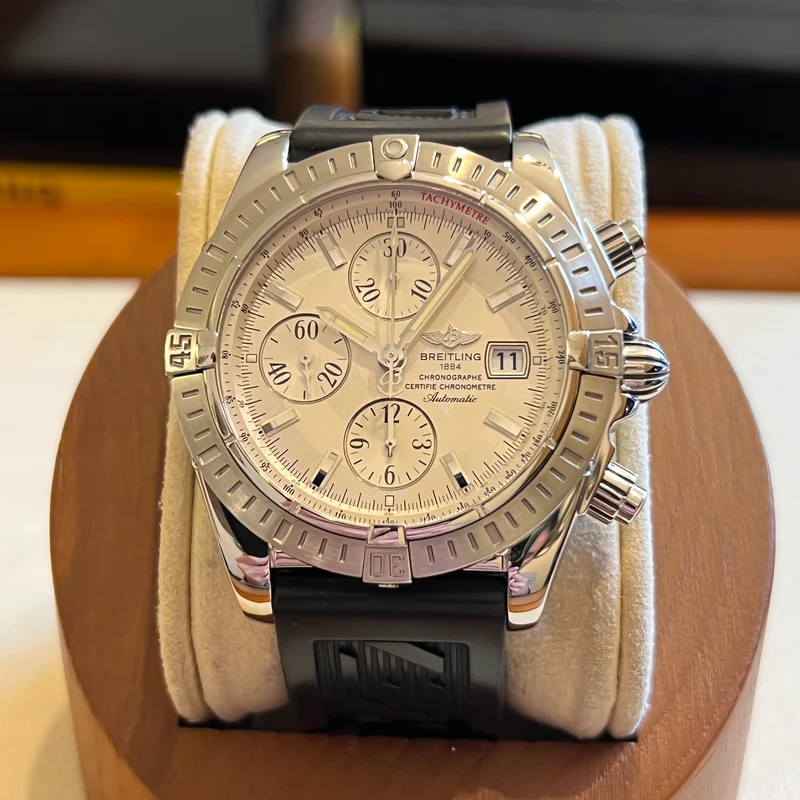 Montre Breitling Chronomat Automatique Date Ensemble Complet A13356