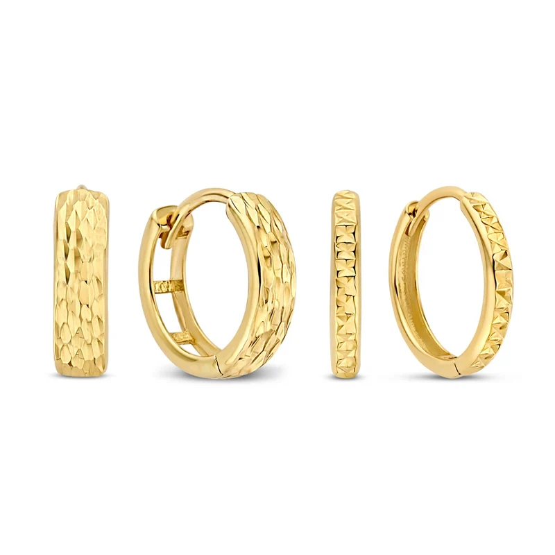 Isabel Bernard Cadeau d'Isabel Coffret cadeau boucles d'oreilles en or 14 carats IB90177