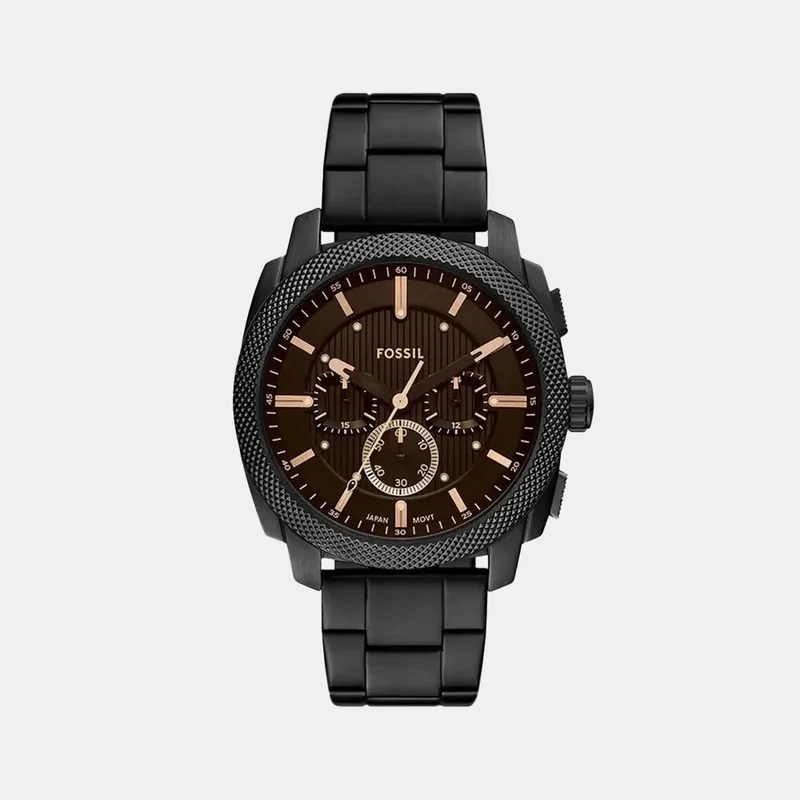 Montre FOSSIL Homme Machine Chronographe en Cuir FS6097
