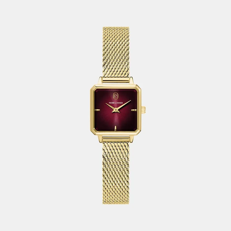 Montre PIERRE LANNIER Femme Leonor en Acier Doré 072J552