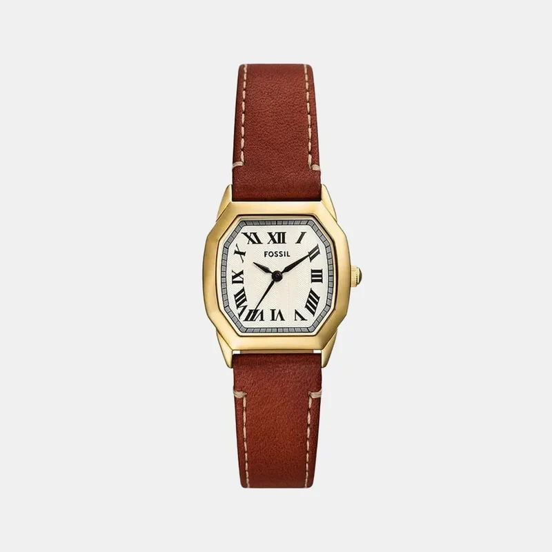 Montre FOSSIL Femme Harlow en Cuir Marron ES5364