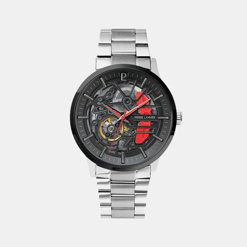 Montre PIERRE LANNIER Homme Paddock Automatique en Acier 343B151