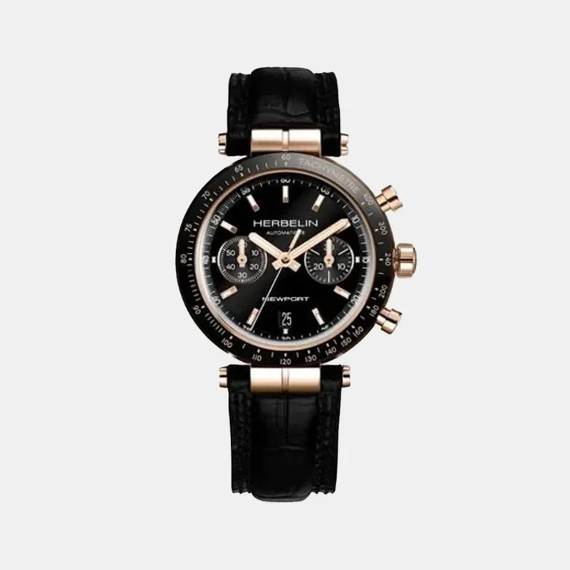 Montre HERBELIN Homme Newport Automatique Chronographe 256TRCN14