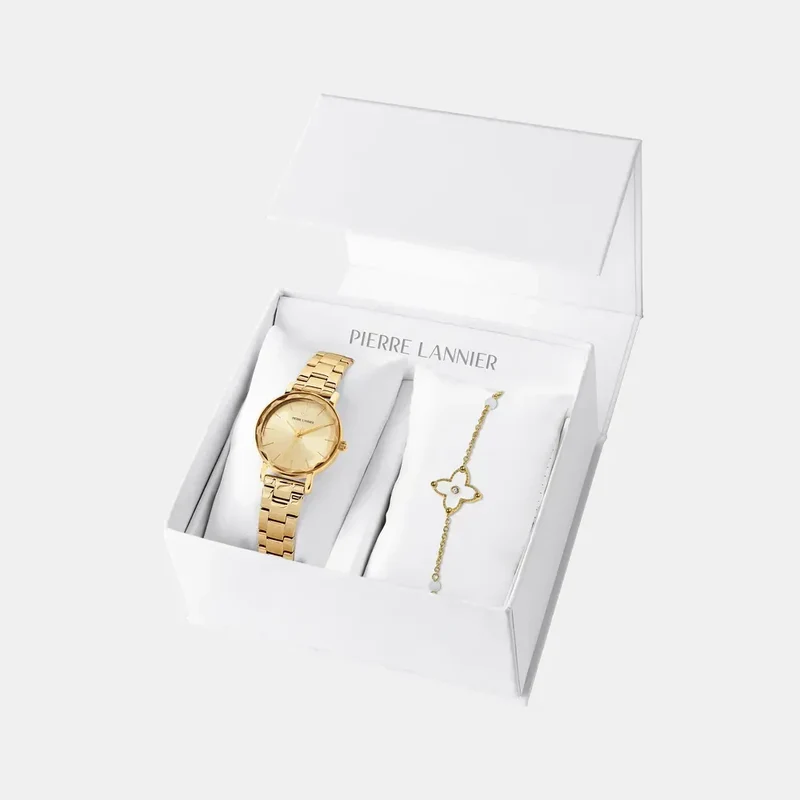 Montre PIERRE LANNIER Femme Multiples Coffret Montre et Bijoux 178G542