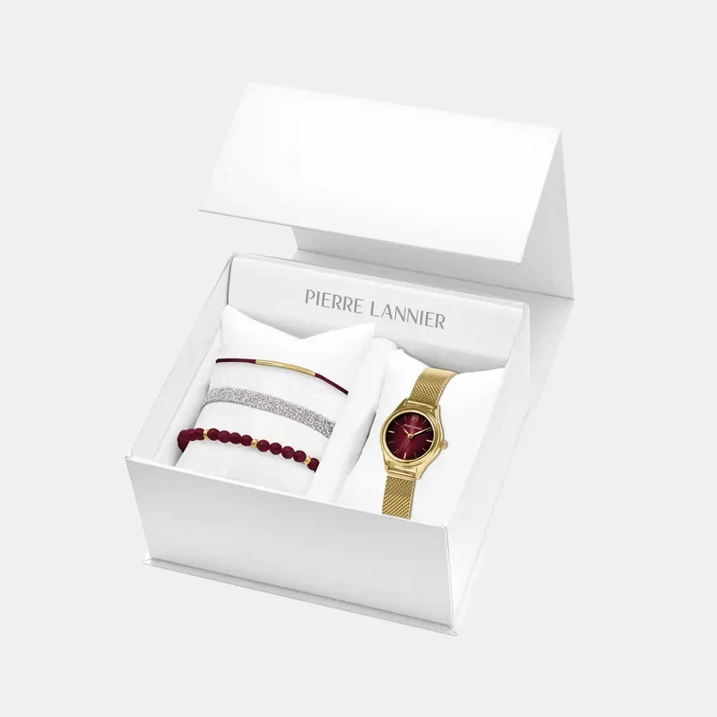 Montre PIERRE LANNIER Femme Pya Coffret Montre et Bijoux 169D552