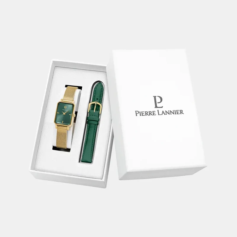 Montre PIERRE LANNIER Femme Ariane Coffret Bracelets Interchangeables 172F572