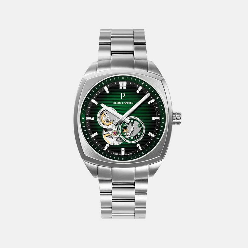 Montre PIERRE LANNIER Homme Arcadius Automatique en Acier 328F171