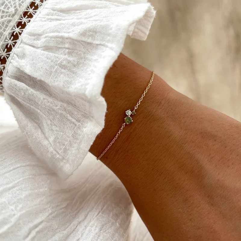 Bracelet "Viana" plaqué or