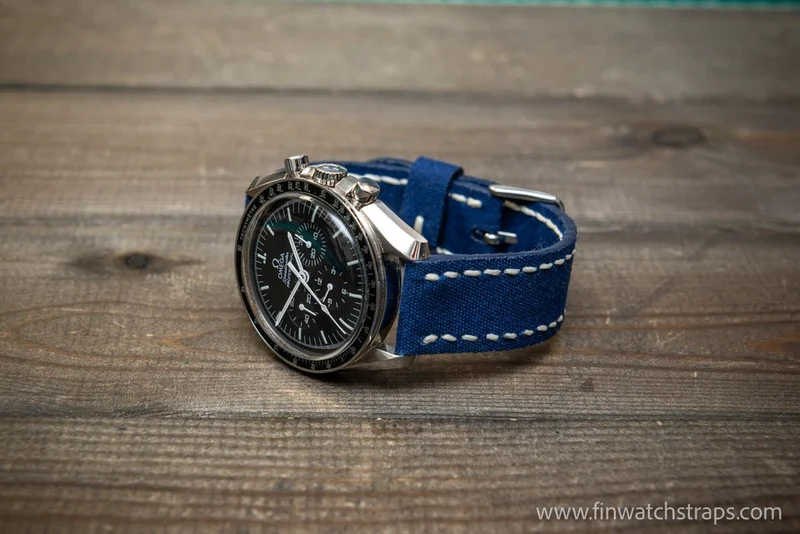 Sailcloth Marine Canvas handmade watch straps by FinWatchStraps®