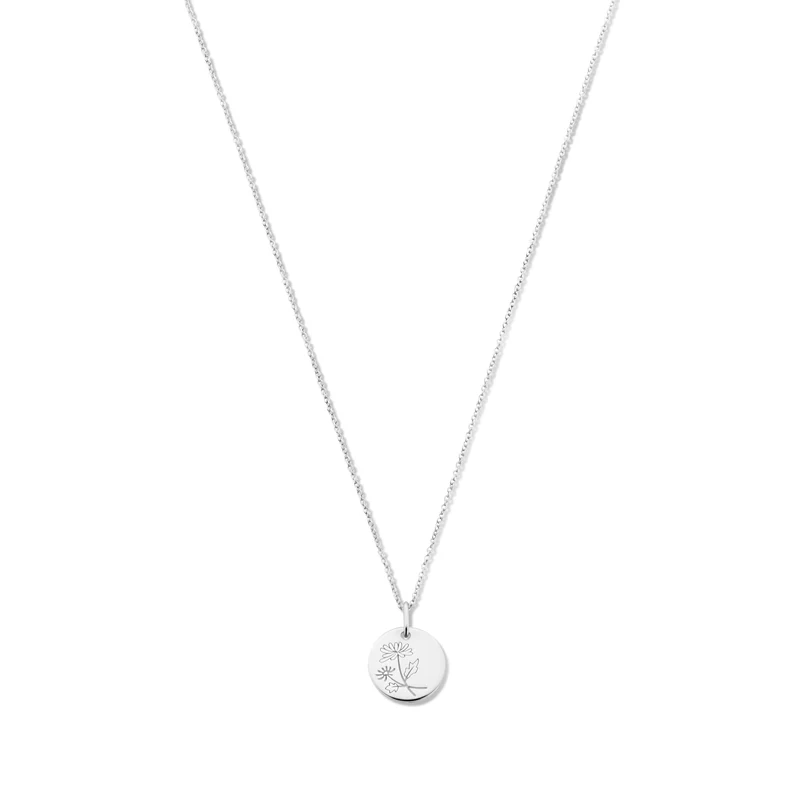 Violet Hamden Venus Collier en Argent 925 Sterling avec Fleur de Naissance VH340026-MAY
