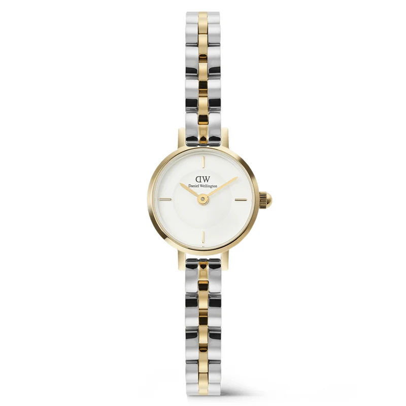 Daniel Wellington Petite Mini Arch 3-Link Bicolore Montre Femme DW00100923