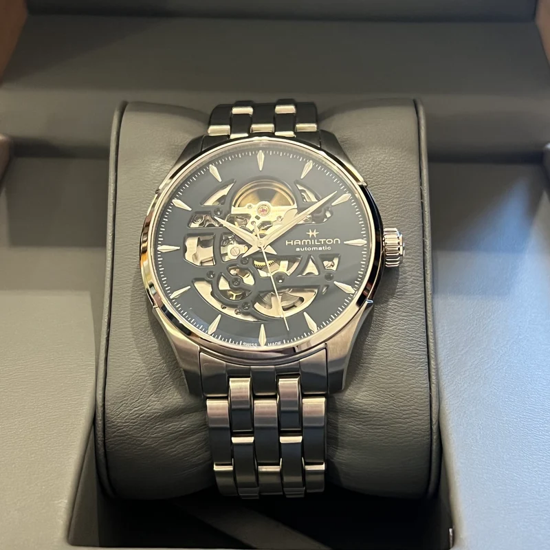 Hamilton Jazzmaster Skeleton 12-2023 Ensemble complet H42535141