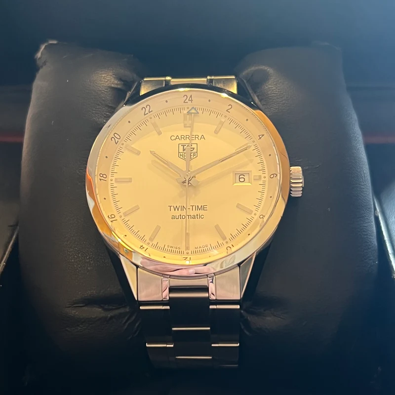 Coffret complet de montres Tag Heuer Carrera Twin Time WV2116-0