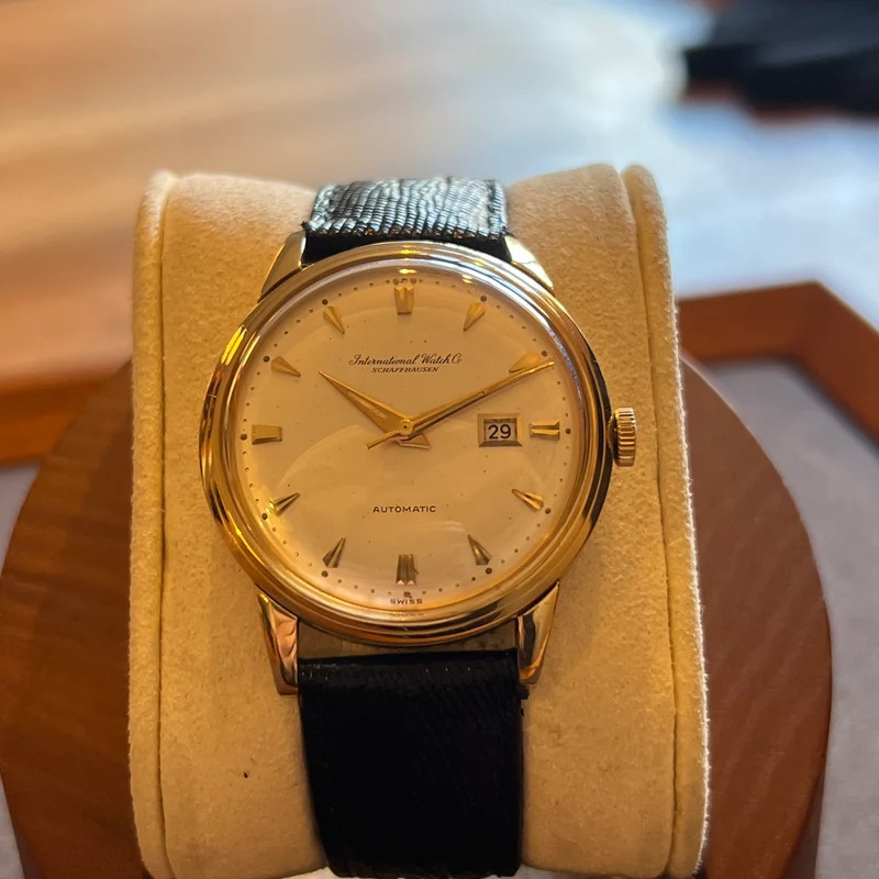 IWC Vintage Date Automatique Or Jaune