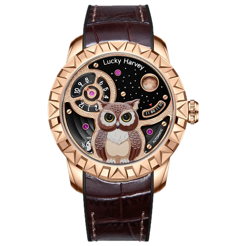 OWL ROSE GOLD