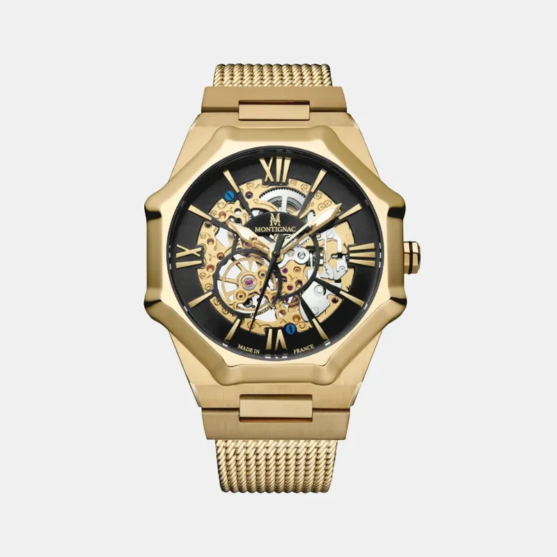 Montre MONTIGNAC Sentinel Homme Automatique en Acier MOW807