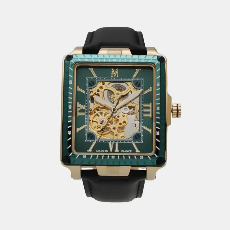Montre MONTIGNAC Blacksmith Homme Automatique en Cuir MOW604