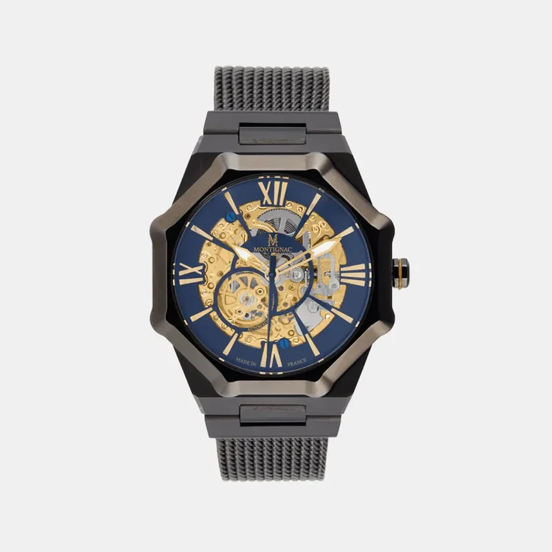 Montre MONTIGNAC Sentinel Homme Automatique en Acier MOW808